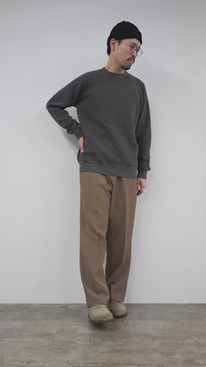 GOOD ON（グッドオン） キルト ロングスリーブ ラグラン クルーネック 