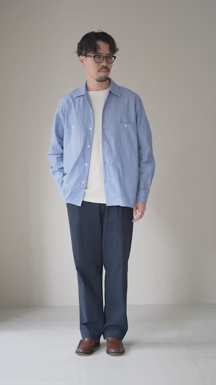 HARROWE HARROWE（ハロウハロウ） 5oz カラーネップシャンブレー