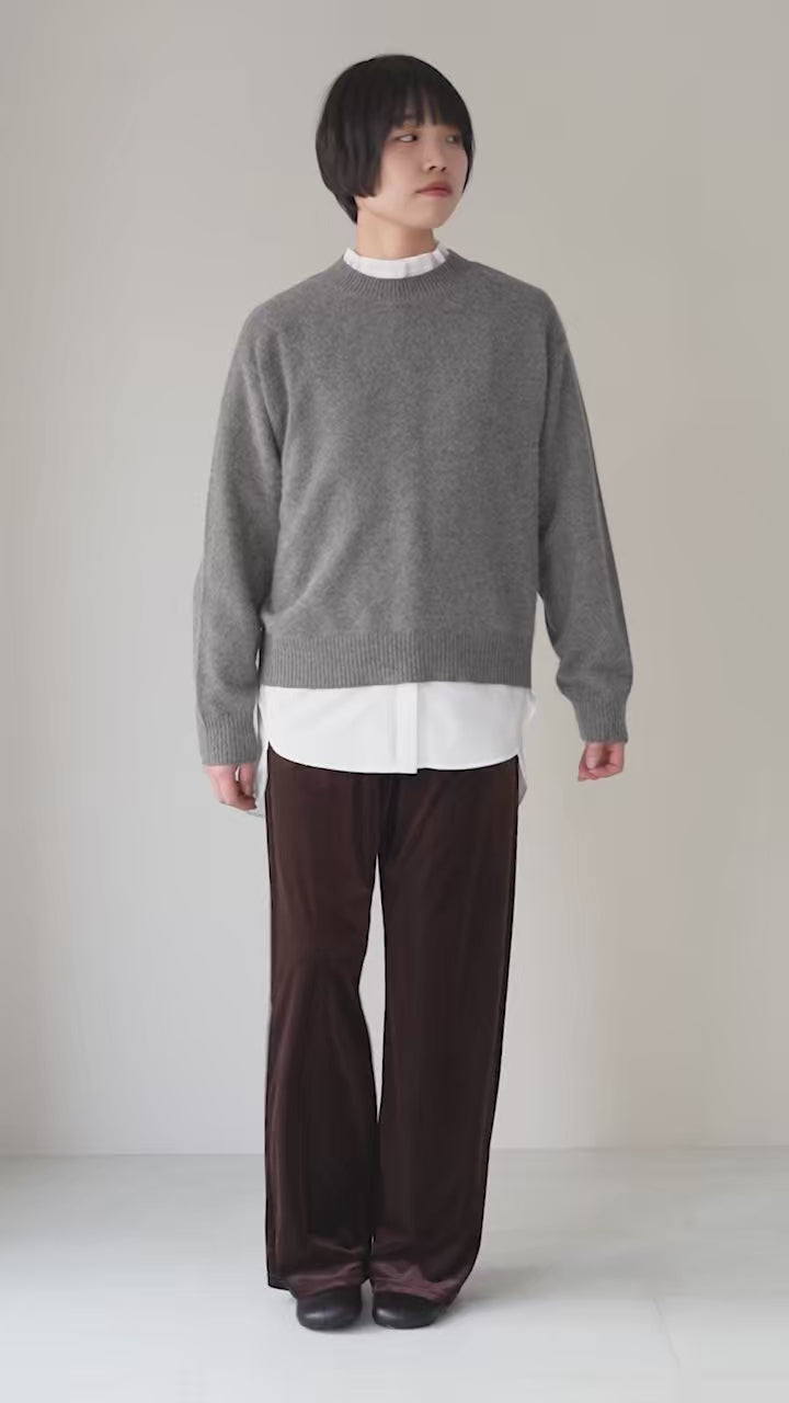 MIDIUMI（ミディウミ） ラクーン ニット プルオーバー / レディース