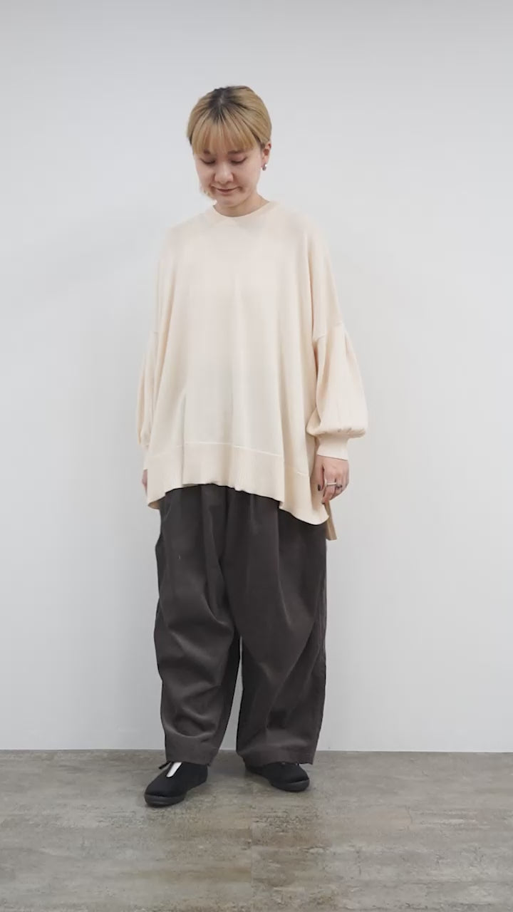 50％OFF】TUMUGU（ツムグ） ランダムニット ビッグプルオーバー