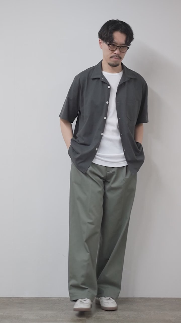 HEALTHKNIT（ヘルスニット）×RAG 別注 半袖 オープンカラーシャツ