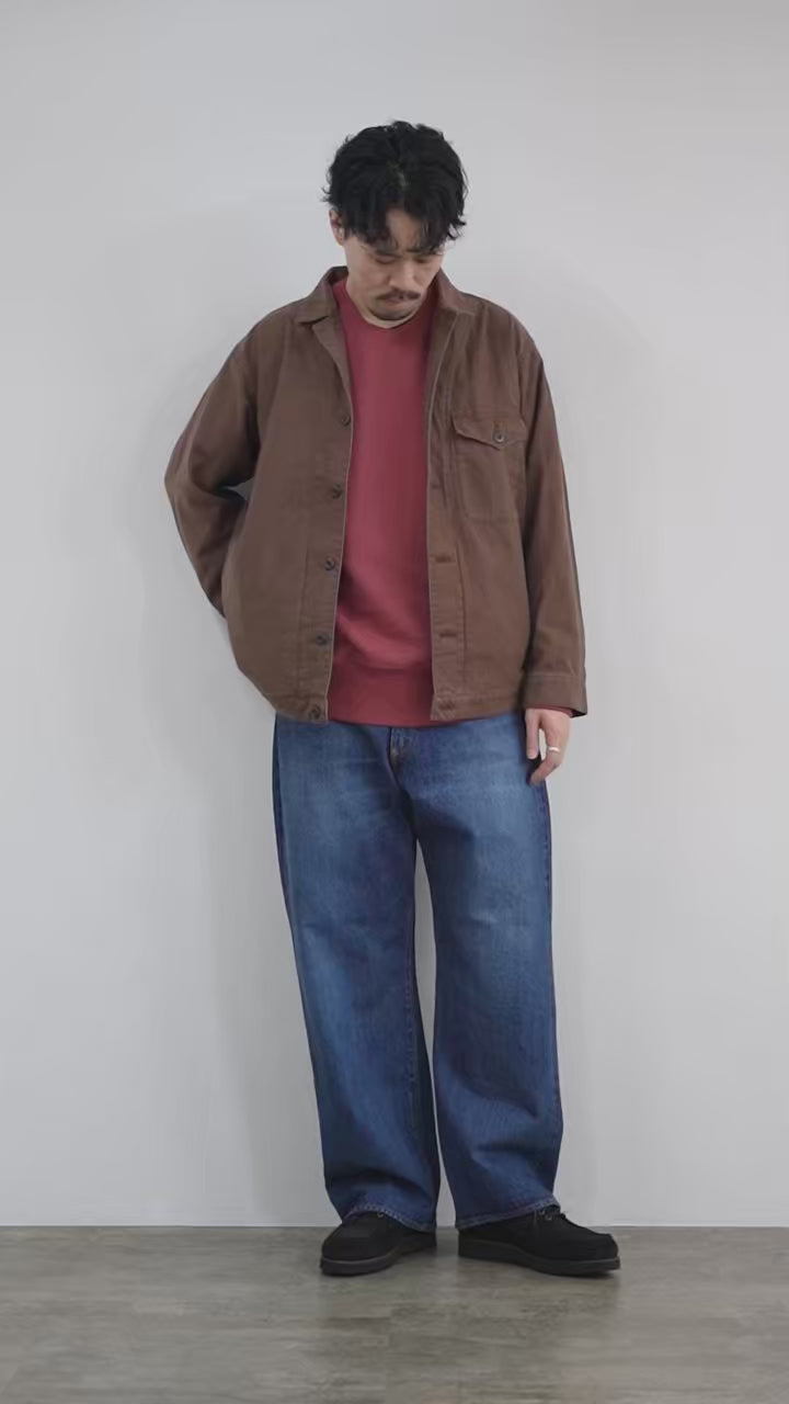 ORDINARY FITS（オーディナリーフィッツ） ワイドデニム ユーズド
