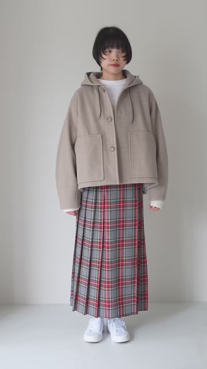 ORCIVAL（オーシバル） ウールライク フード ジャケット / レディース