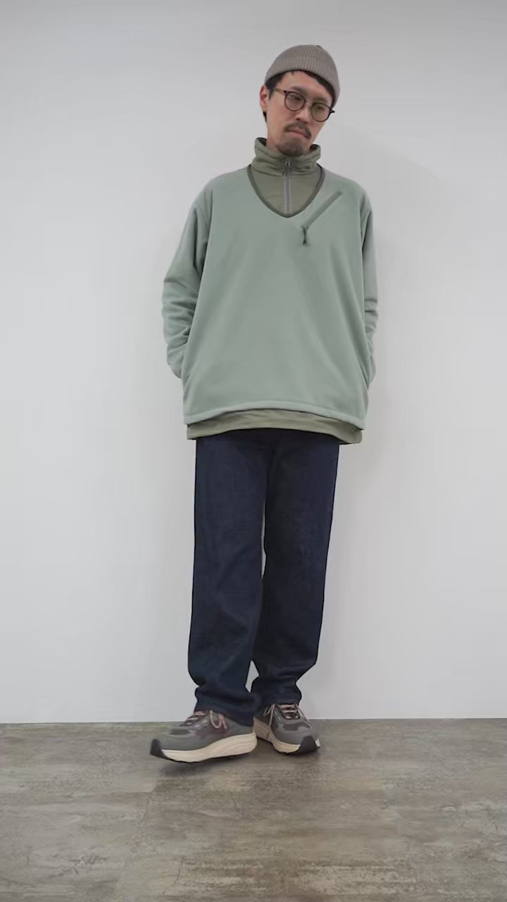 JUGEM（ジュゲム） ナイロンフリースコンビ アノラック / メンズ