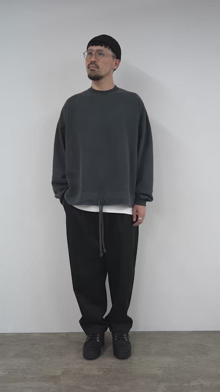 REMI RELIEF（レミレリーフ） SP加工裏毛アウトドアBIGサイズクルー