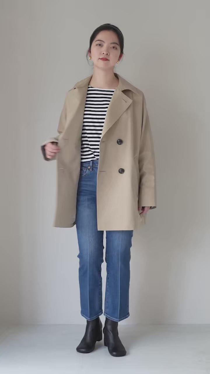 TICCA（ティッカ） Mini テント トレンチコート 日本製 / レディース