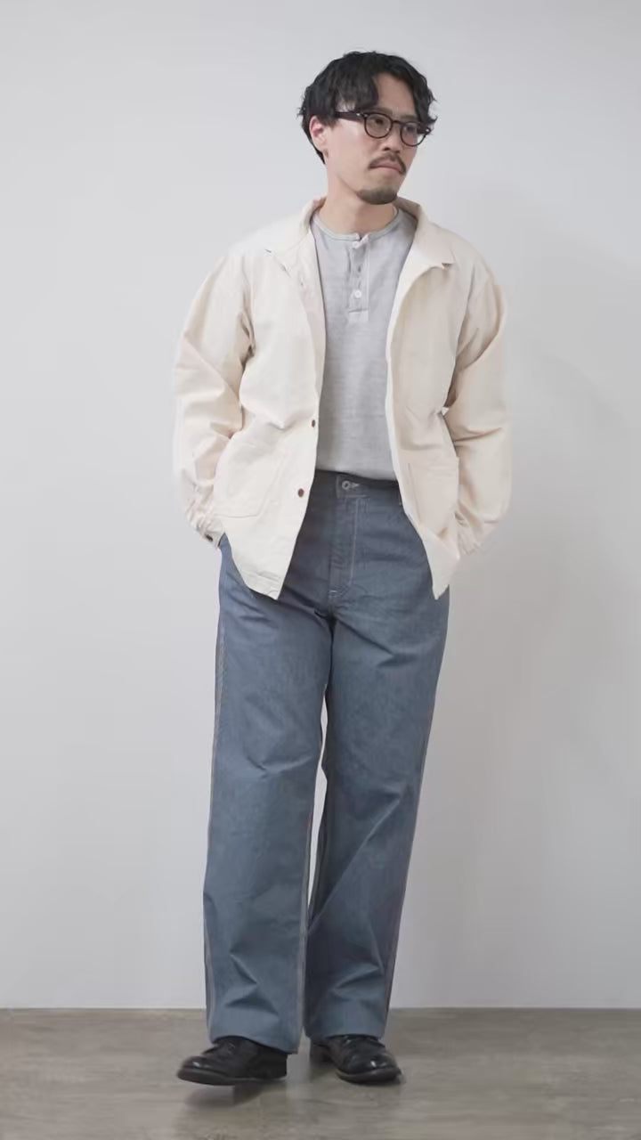 FOB FACTORY（FOBファクトリー） F0548 ヒッコリー ワークパンツ 日本