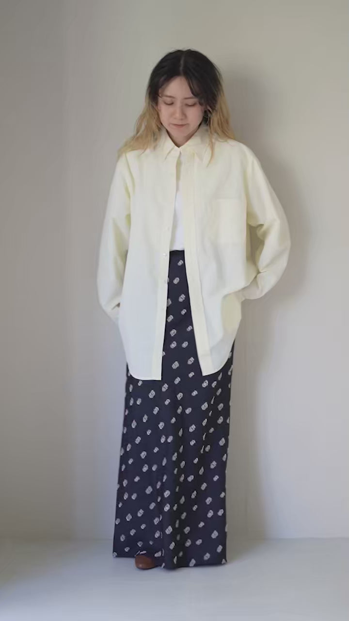 SHINZONE（シンゾーン）シモン ドット ジャガード スカート 25SMSSK01