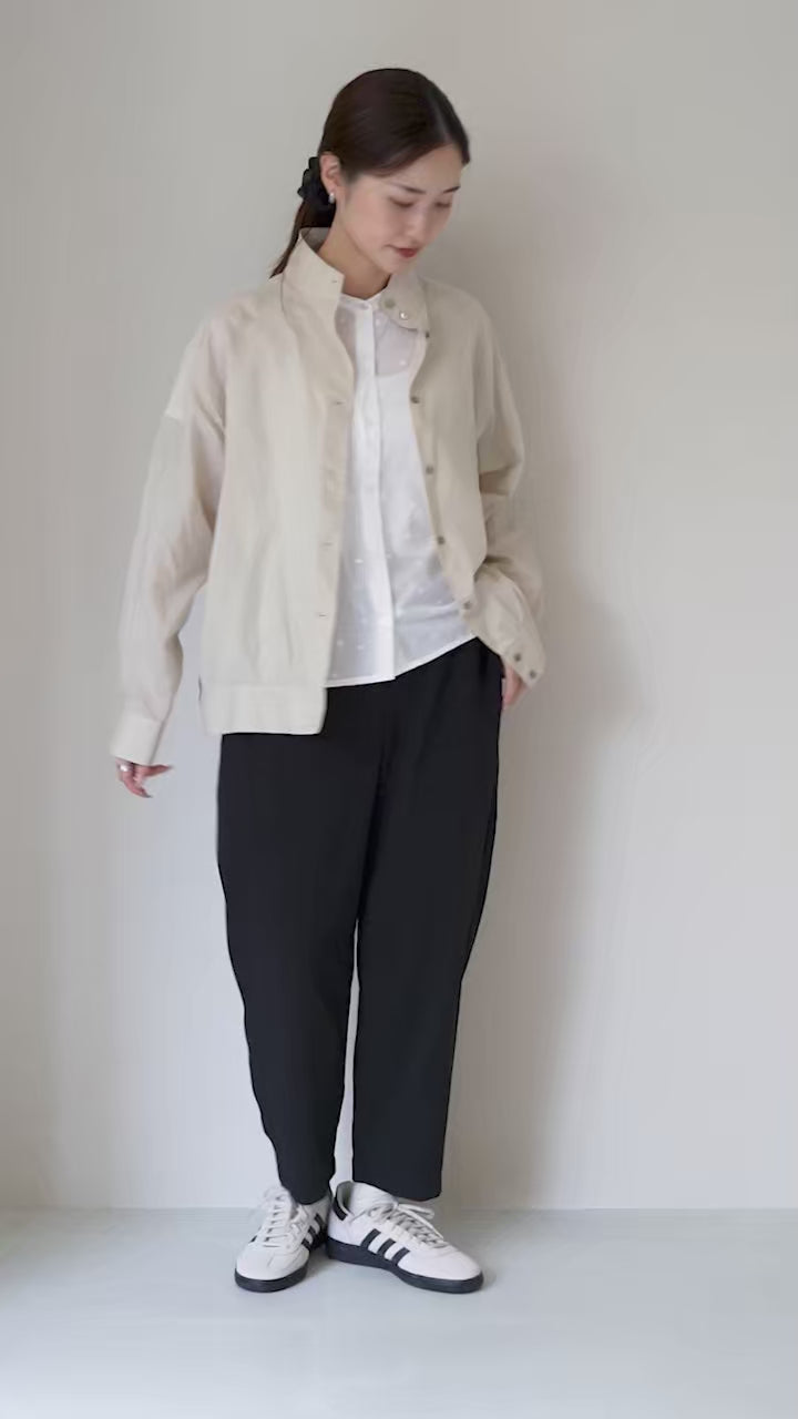 美品✨MidiUmi スウィングトップ　シャツ　シャツジャケット　ブラック　近年 MidiUmi シアースウィングトップシャツ｜ MARcourt ONLINE STORE