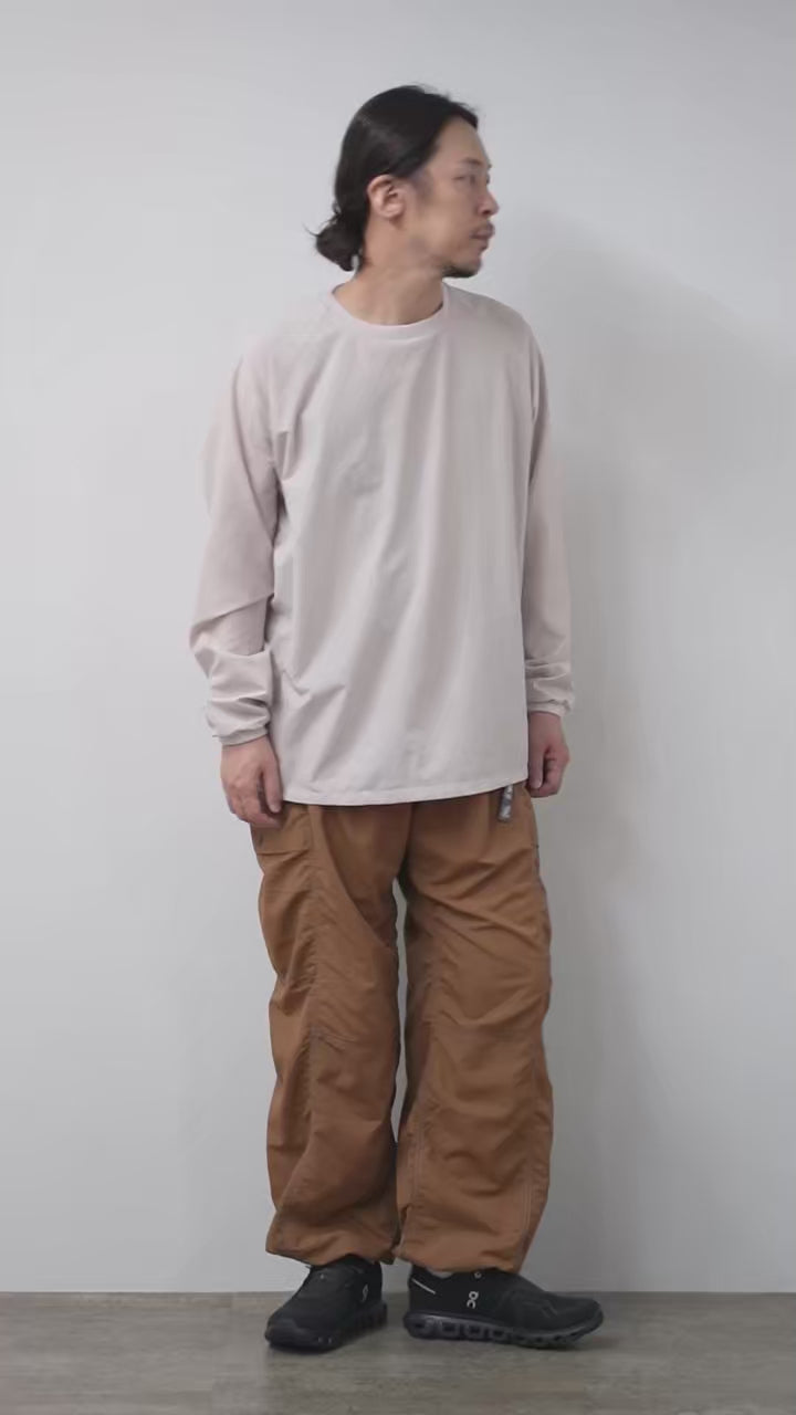 NANGA（ナンガ） ドットエアー コンフィー ロングスリーブTシャツ