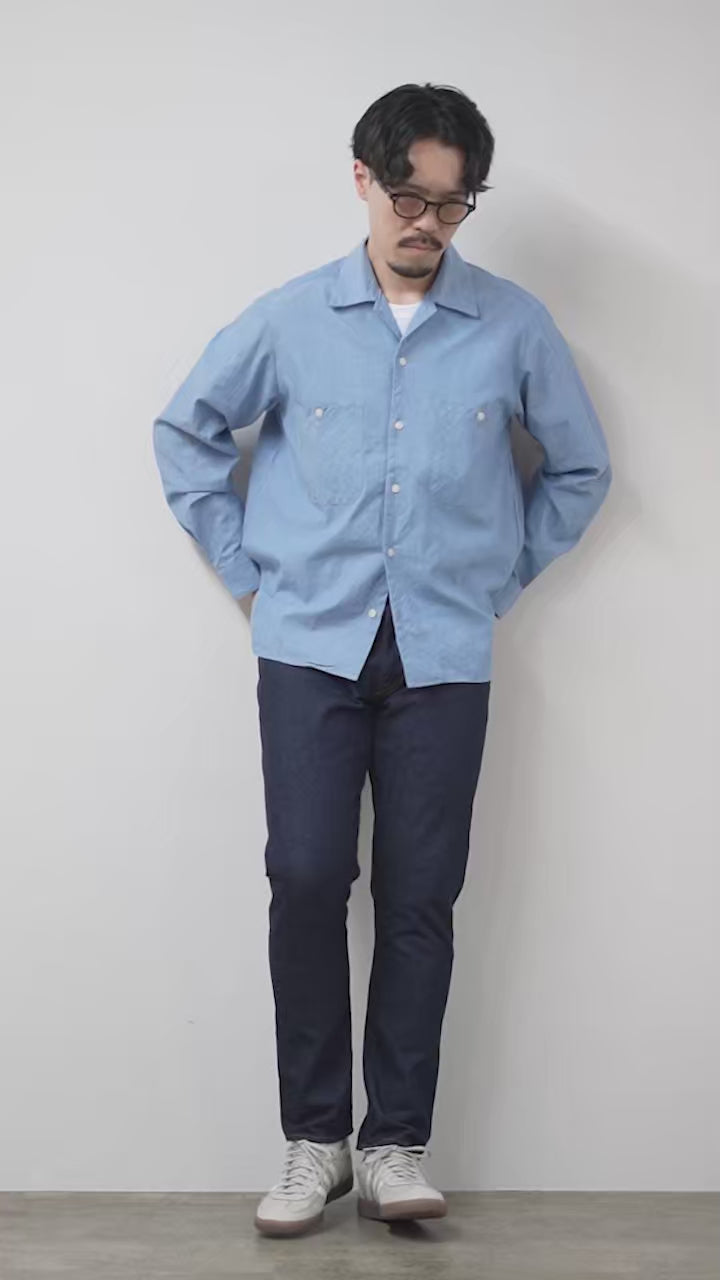 Blue refabric（ブルーリファブリック） プレップ 8oz サマーデニム