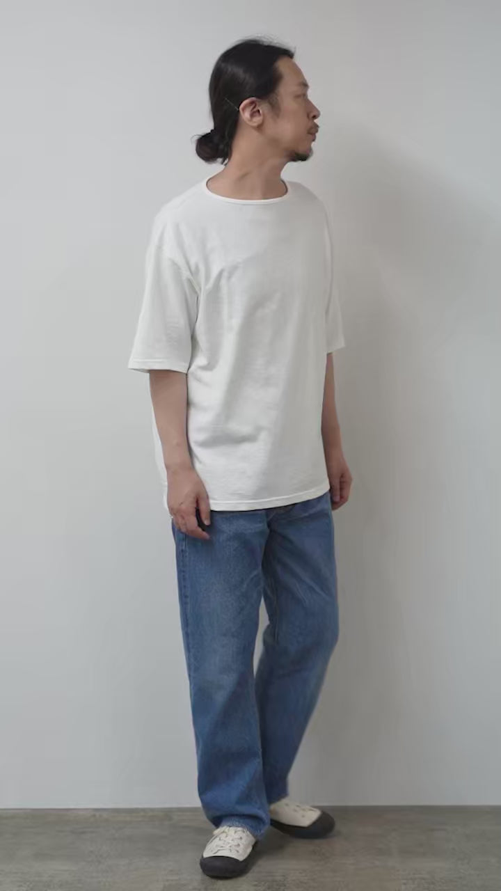 TIEASY（ティージー） HDCS ライト ビッグ ボートネック Tシャツ 日本