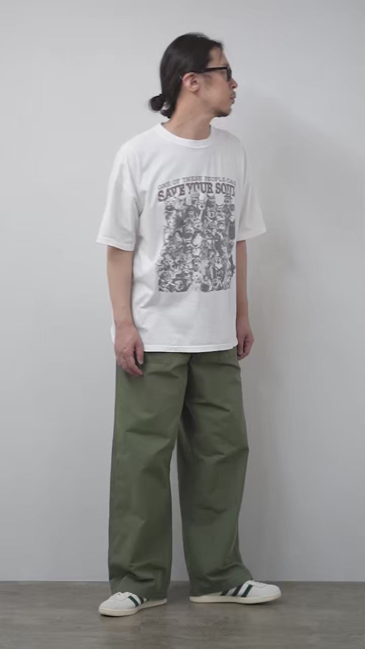 REMI RELIEF（レミレリーフ） HARD SP加工20/-天竺BIGサイズTシャツ
