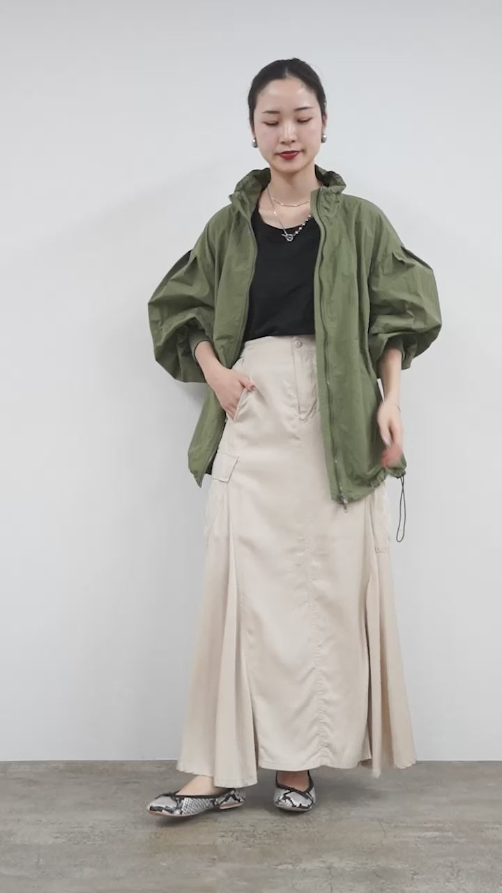 CHIGNON（シニヨン） ボリュームウィンドブレーカー｜ROCOCO ONLINE STORE