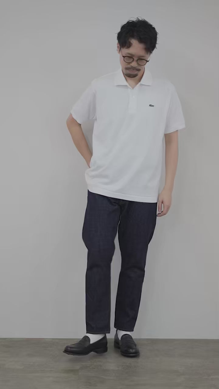 【春の準備に】極美品 ラコステ 日本製 L1212 ポロシャツ カーキ 貝ボタン LACOSTE（ラコステ） ポロシャツ 日本製 定番 半袖ポロ メンズ L1212
