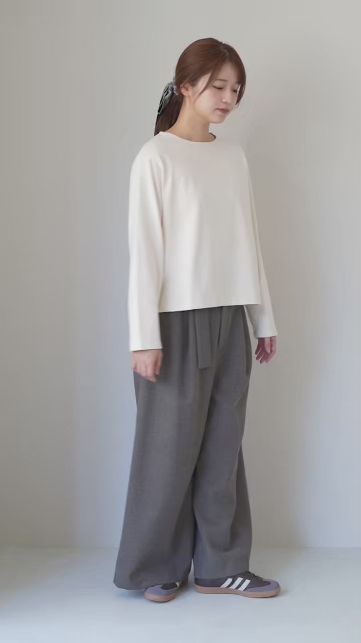 ORCIVAL（オーシバル） #B259 クルーネック ロングスリーブ プル