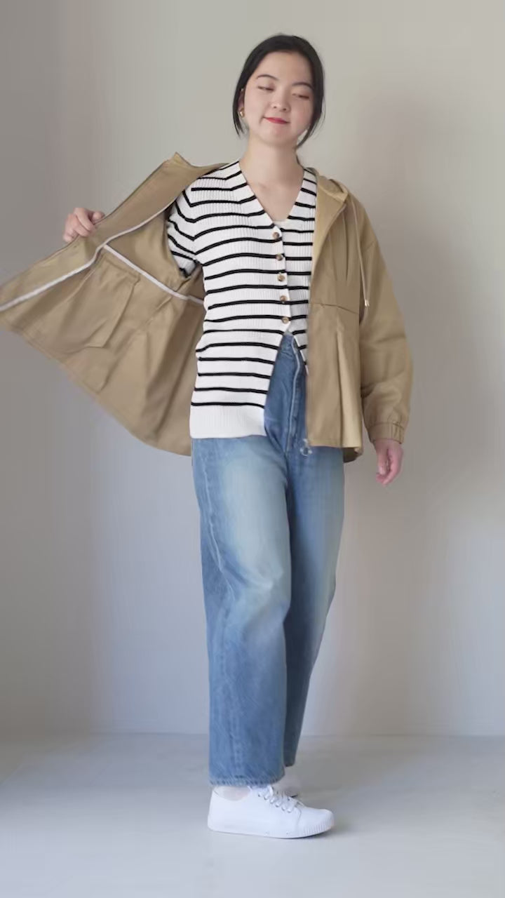 KELEN（ケレン） VESTY ウエストタックデザイン フードジャケット