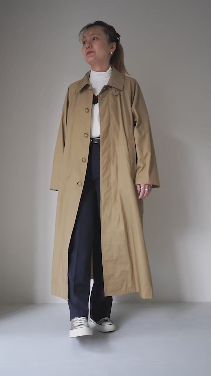 MIDIUMI（ミディウミ） ステンカラー コート / レディース 軽量 秋 春