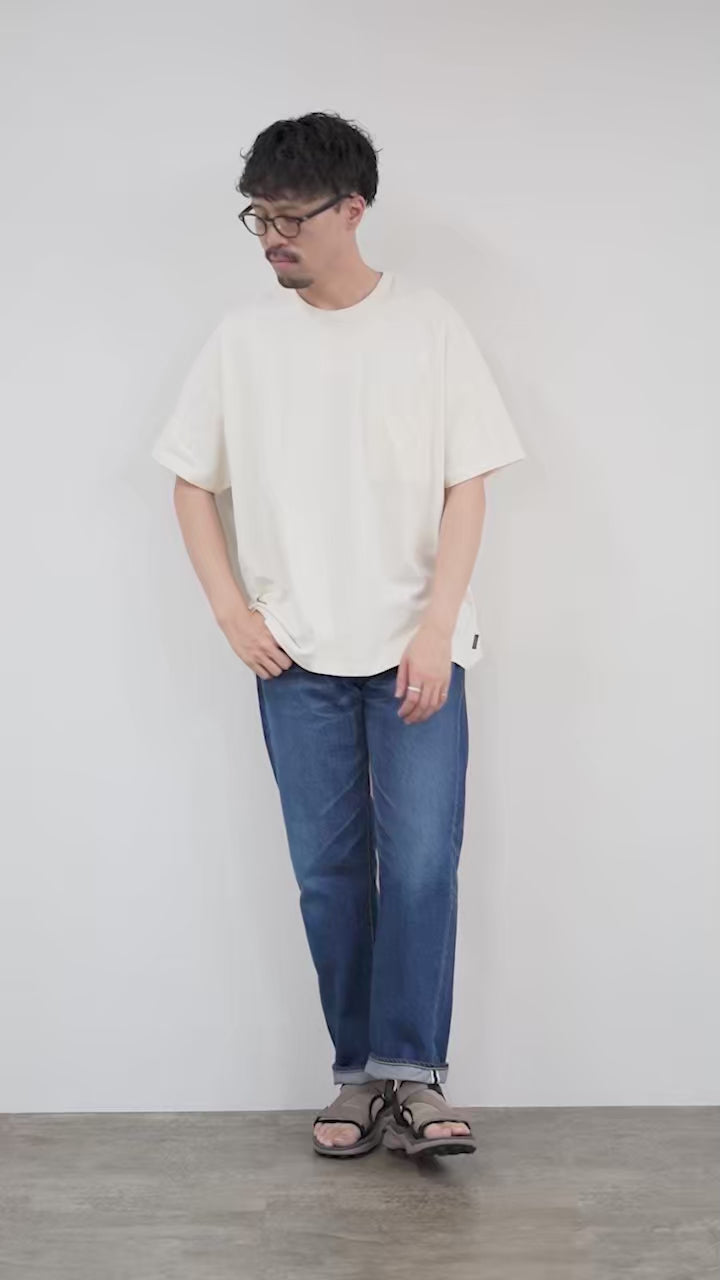 GOHEMP（ゴーヘンプ） ワイド ポケットTシャツ / 半袖 メンズ 無地