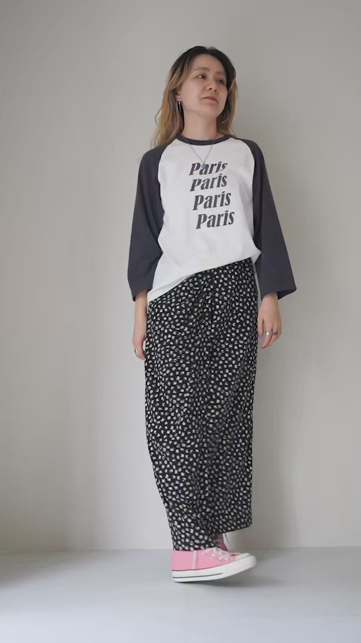 SHINZONE（シンゾーン） スパークルプリントスカート 24AMSSK06