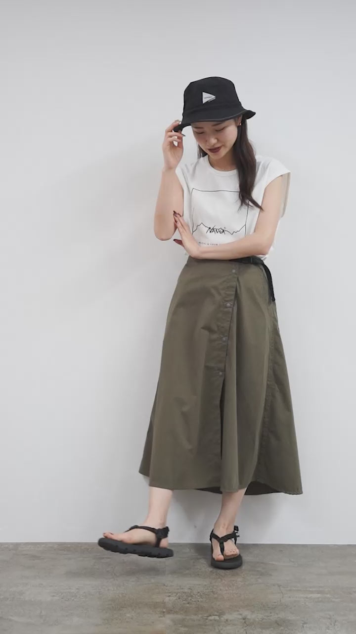 30％OFF】NANGA（ナンガ） ヒノック リップストップ ラップ スカート