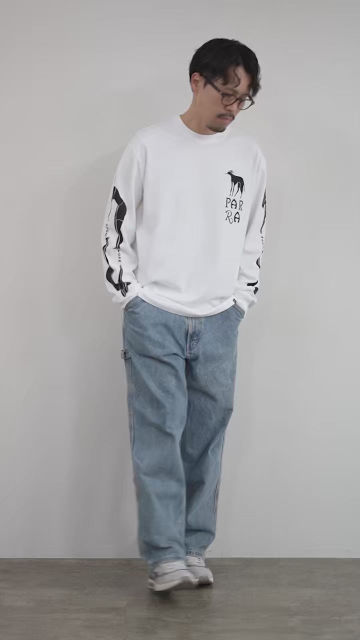 BY PARRA（バイパラ） ドッグトレーニング ロングスリーブTシャツ