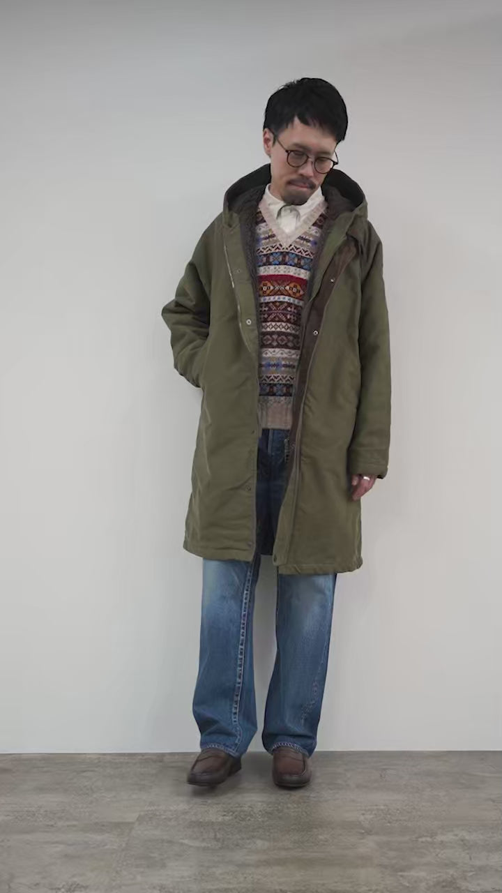 FOB FACTORY（FOBファクトリー） F2450 モールスキン フードコート