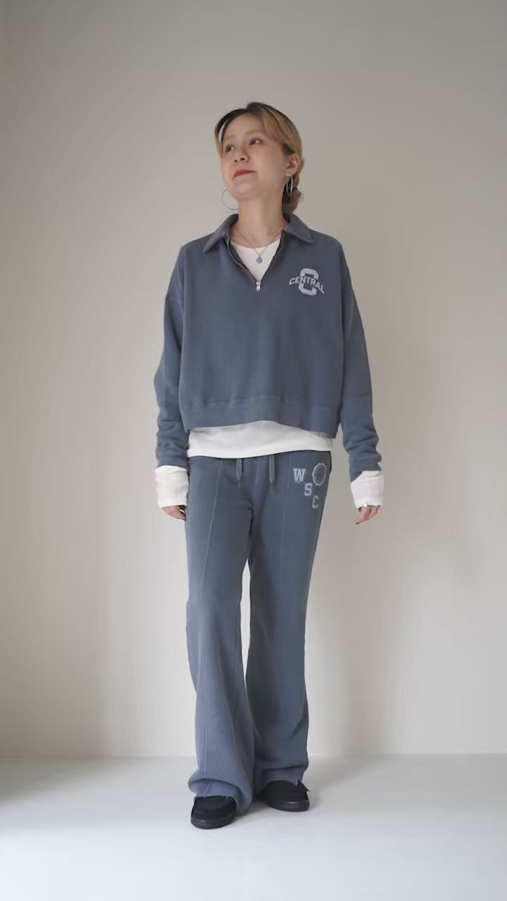 R JUBILEE（アール ジュビリー） ハーフジップ スウェットプルオーバー