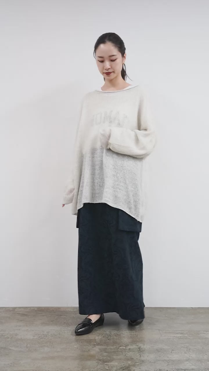 50％OFF】CHIGNON（シニヨン） モヘア混片畦ルーズニット｜ROCOCO