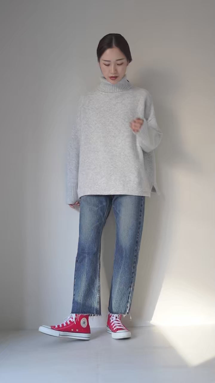 MAO MADE（マオメイド） 2WAY タートルネック ニット / レディース