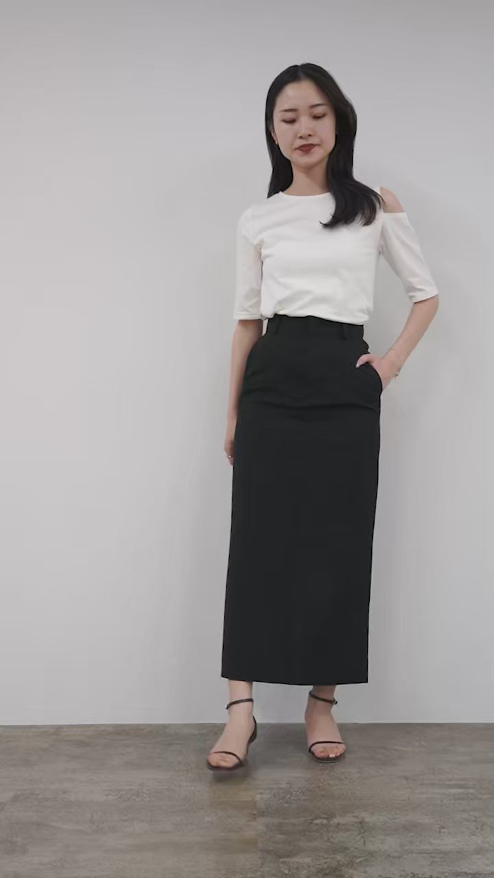 etre tokyo バックドレープスラブカットトップス ETRE TOKYO 新作 完売 バックドレープスラブカットトップス ホワイト
