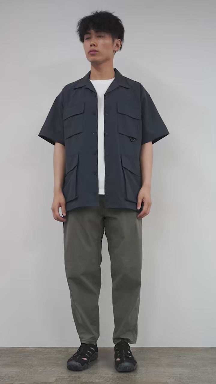 NANGA /DOT AIR® UTILITY PK SHORT SLEEVE SHIRT / ドットエア ユーティリティーポケット ショートスリーブシャツ main image 1