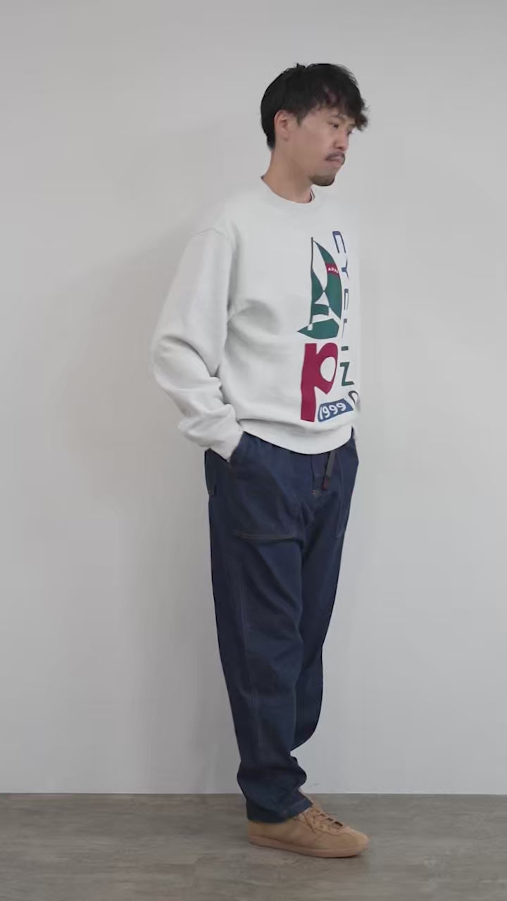 GRAMICCI（グラミチ） ストレッチデニム ルーズテーパード リッジ 