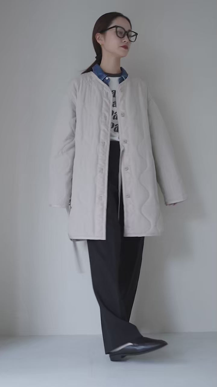 ジヨン着用　kkkkkkキルティングジャケット　即購入可能 CHIGNON（シニヨン） 中綿 キルトジャケット / レディース アウター