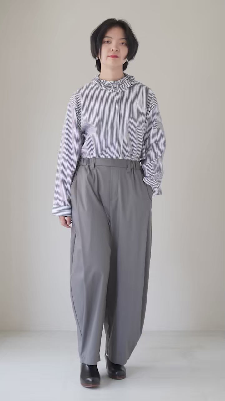 mizuiro ind（ミズイロインド） ディープタック パンツ 日本製