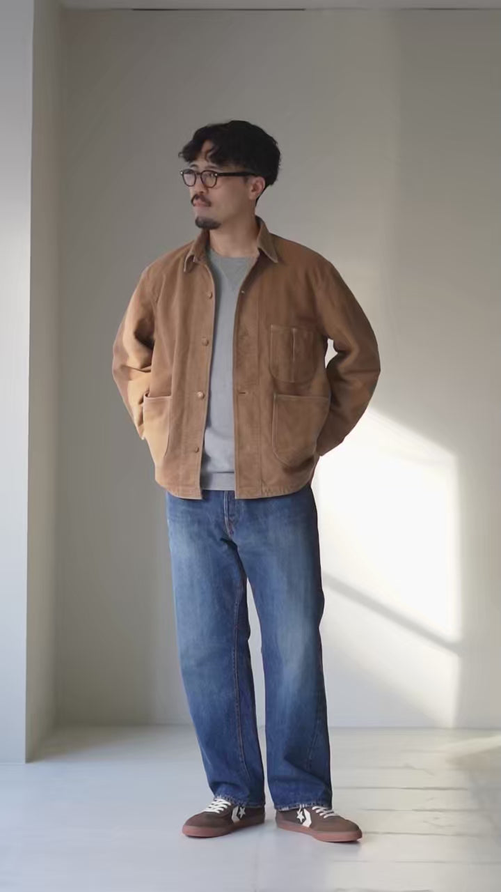 REMI RELIEF（レミレリーフ） モールスキンカバーオール / メンズ