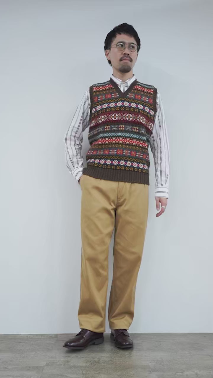 FOB FACTORY（F.O.Bファクトリー） F0535 クラシックトラウザー