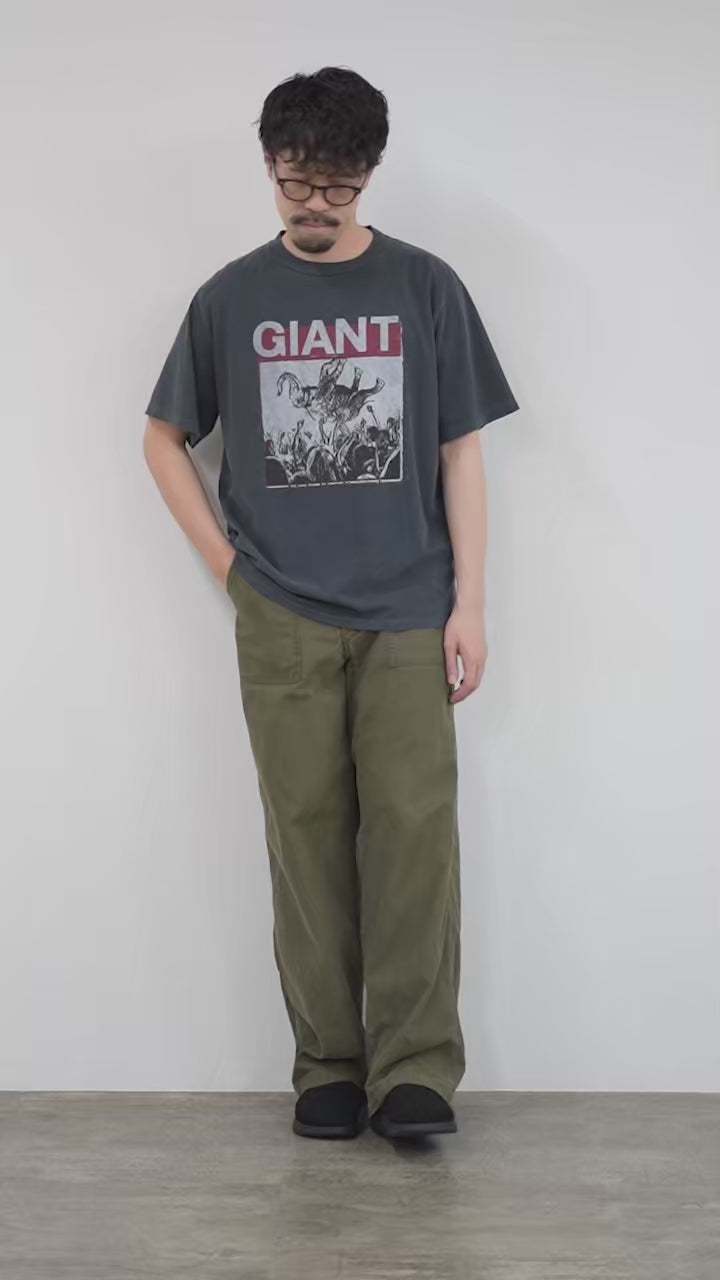 REMI RELIEF（レミレリーフ） SP加工 New fit Tシャツ (GIANT