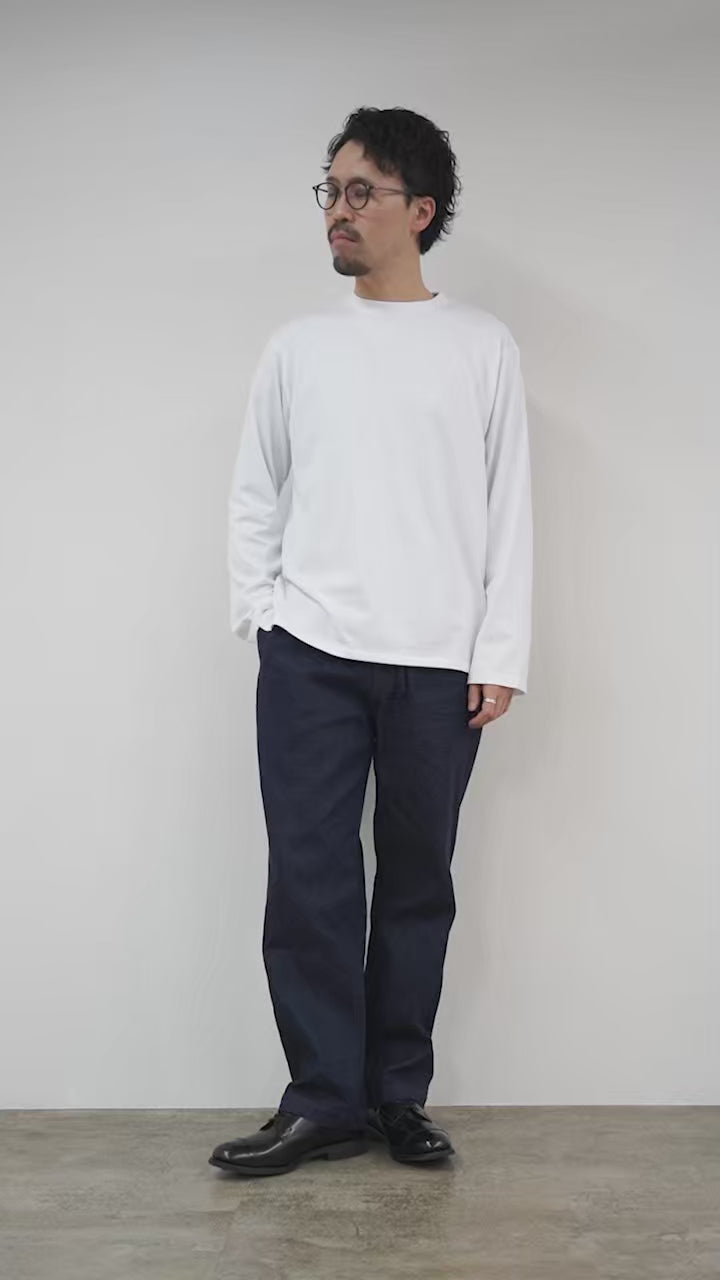 LIFiLL（リフィル） サイドスリット ロングスリーブTシャツ / メンズ