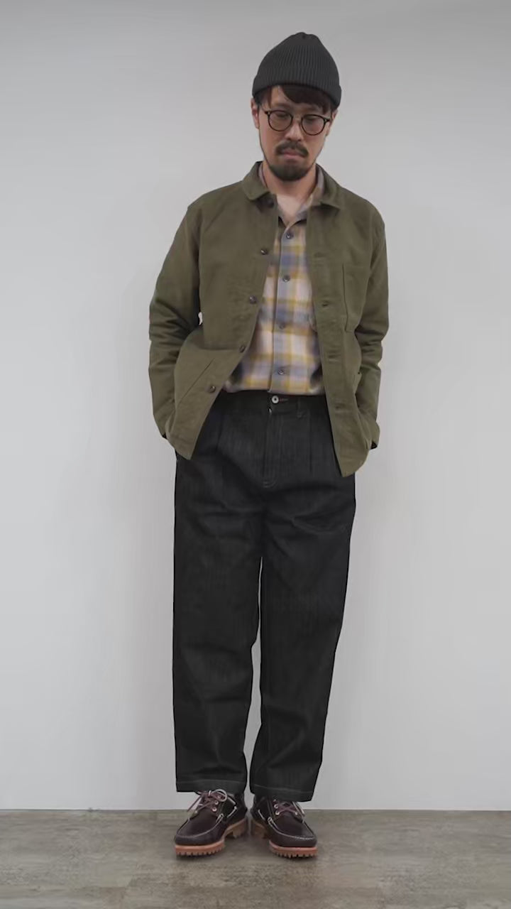 ILL ONE EIGHTY（イルワンエイティー） デニム 2タックパンツ / メンズ