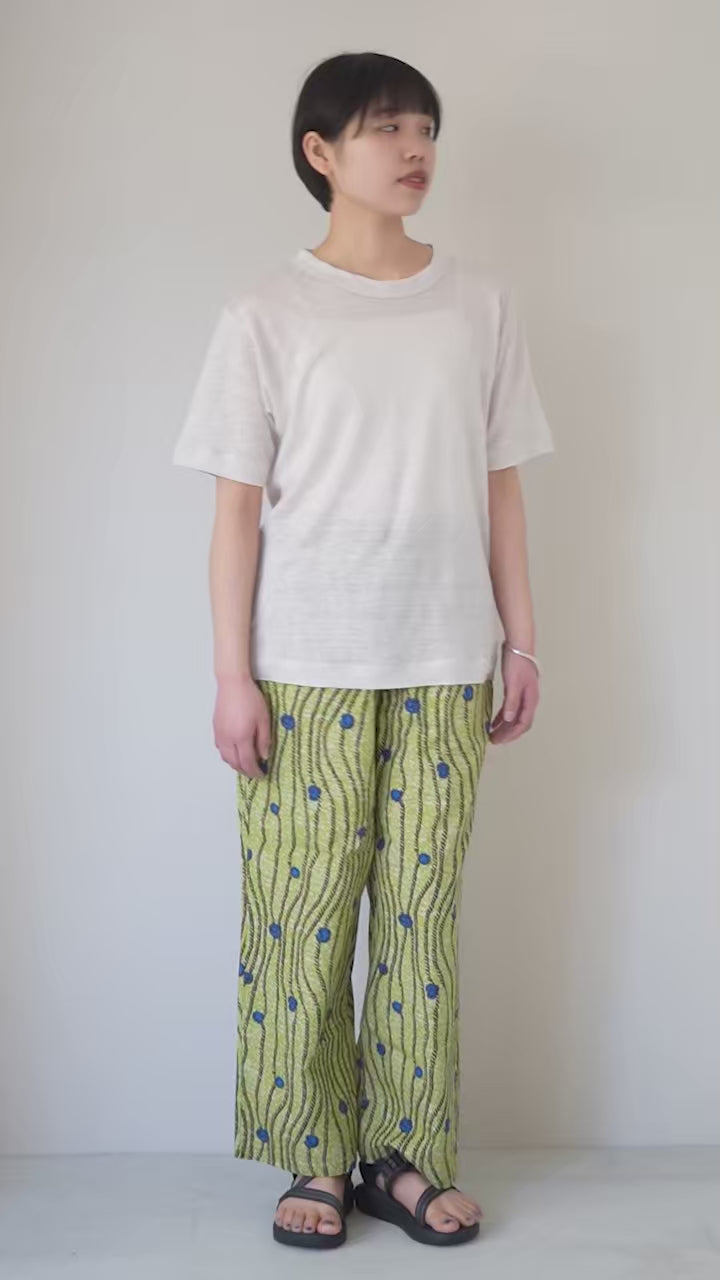MAO MADE（マオメイド） ベルギーリネン ハーフスリーブ スタンダードT