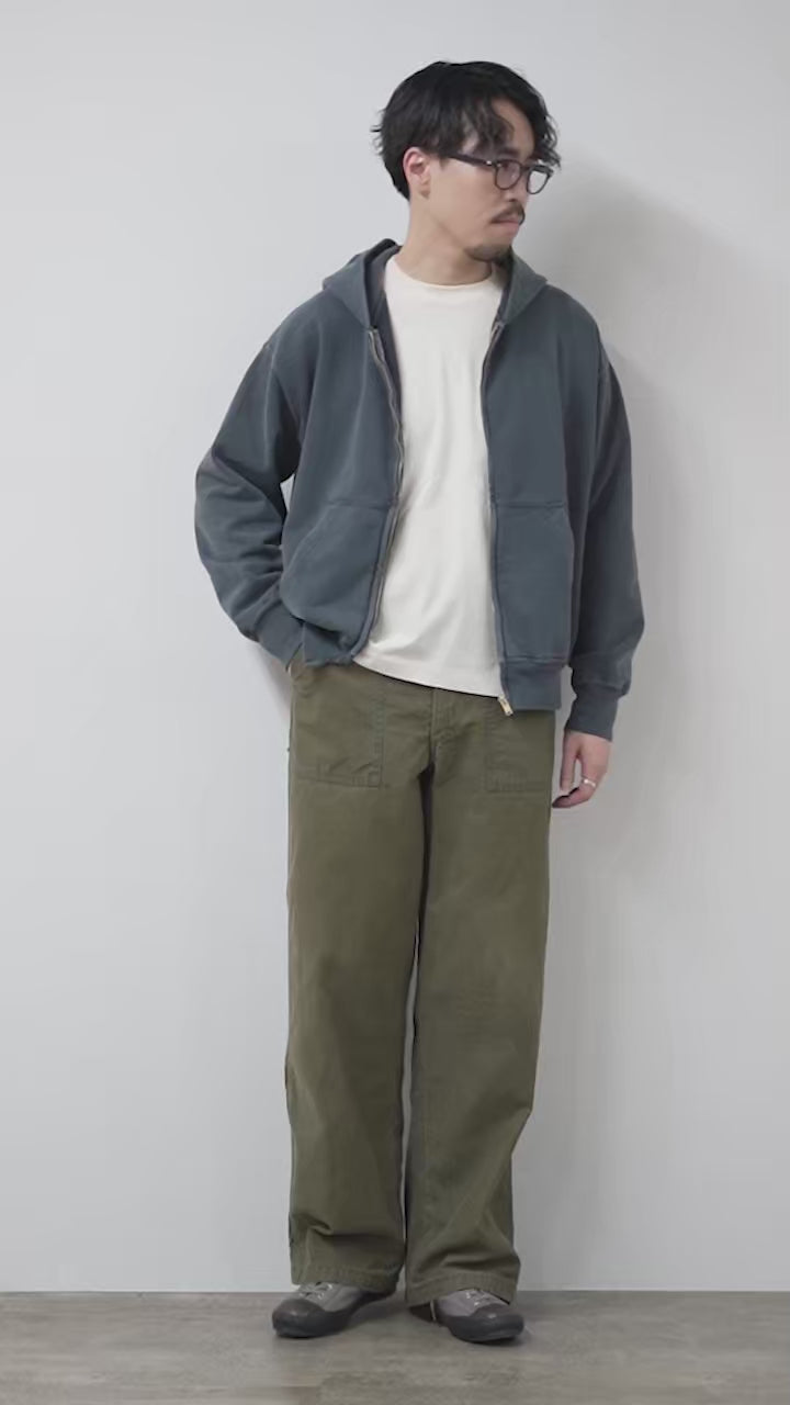 REMI RELIEF（レミレリーフ） SP加工裏毛ZIPパーカー New Fit