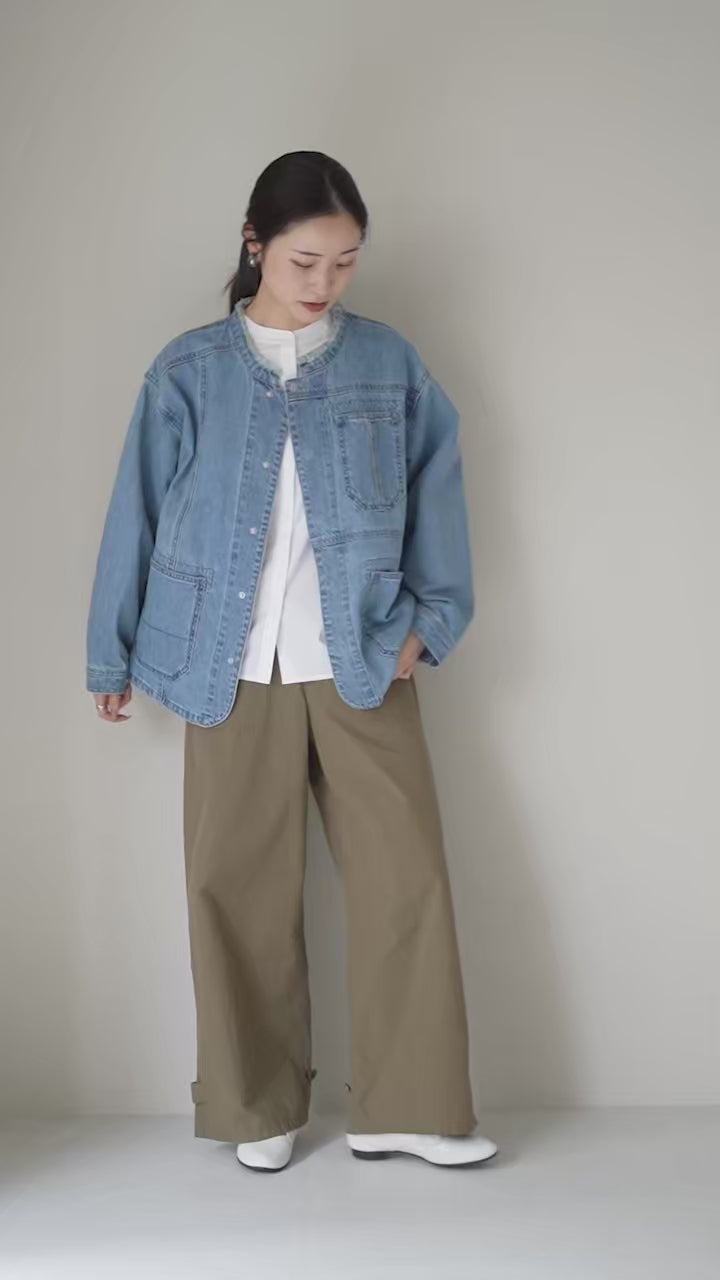 KELEN（ケレン）GABI フリンジデザイン デニムジャケット / レディース