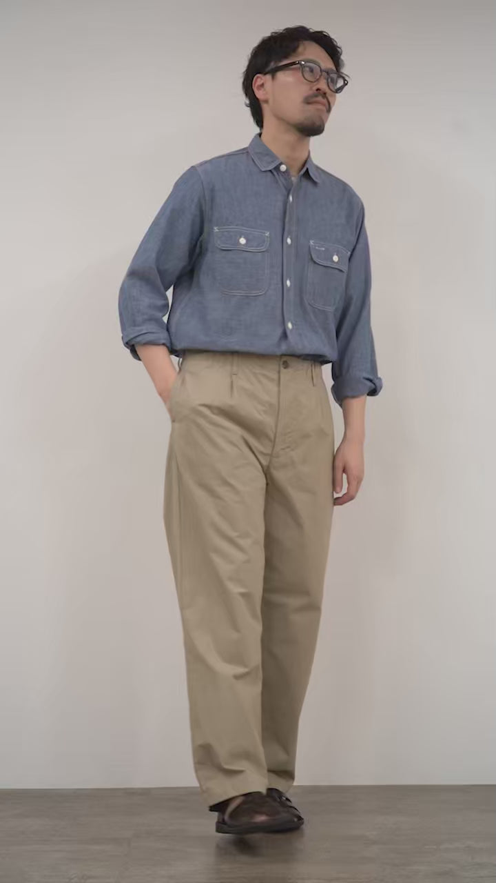 FOB FACTORY（FOBファクトリー） F0537 トラベルパンツ / チノパン