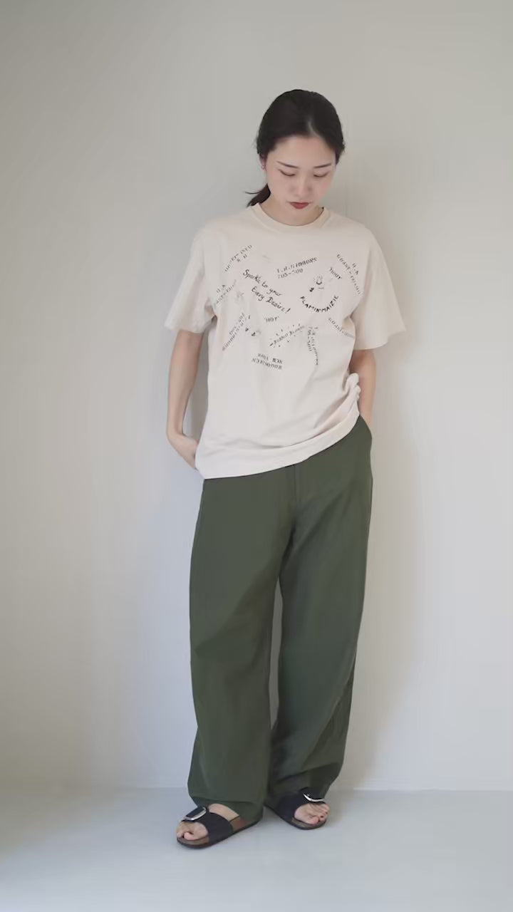 KHA:KI（カーキ） ピグメント Tシャツ / レディース トップス 半袖