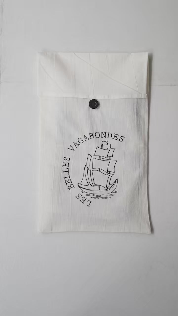 LES BELLES VAGABONDES（レヴェルヴァカボン） コットン スカーフ