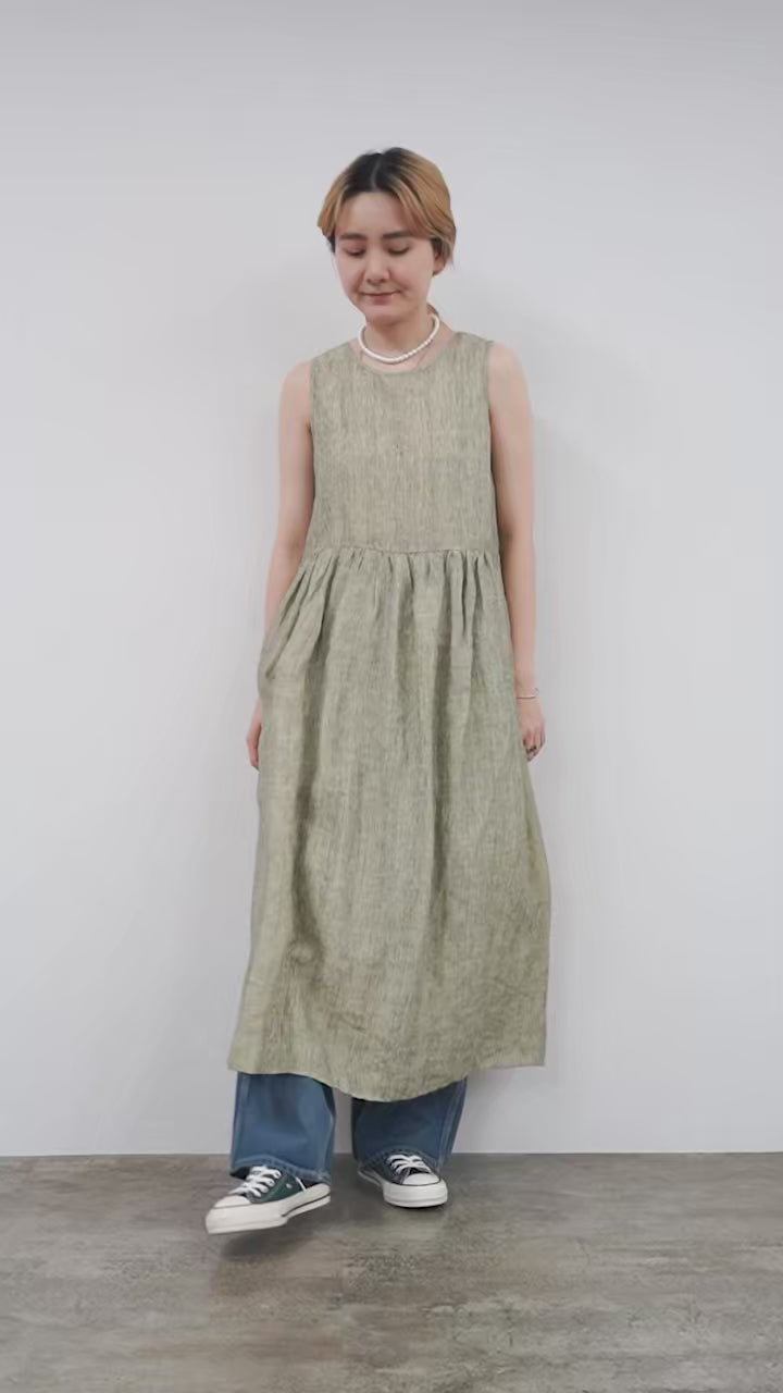 30％OFF】MAO MADE（マオメイド） リネン チェック＆ストライプ