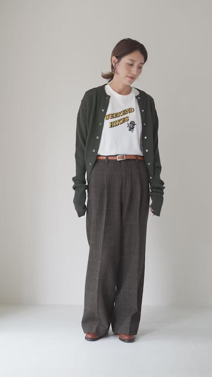 SHINZONE（シンゾーン） ウール セミ フレア パンツ 25AMSPA09