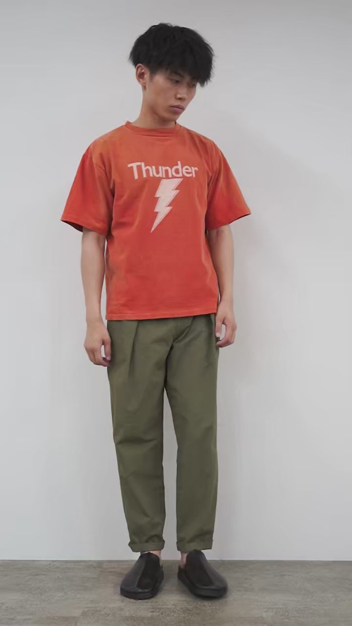 REMI RELIEF（レミレリーフ） NEW加工丸胴天竺T(Thunder)｜ROCOCO