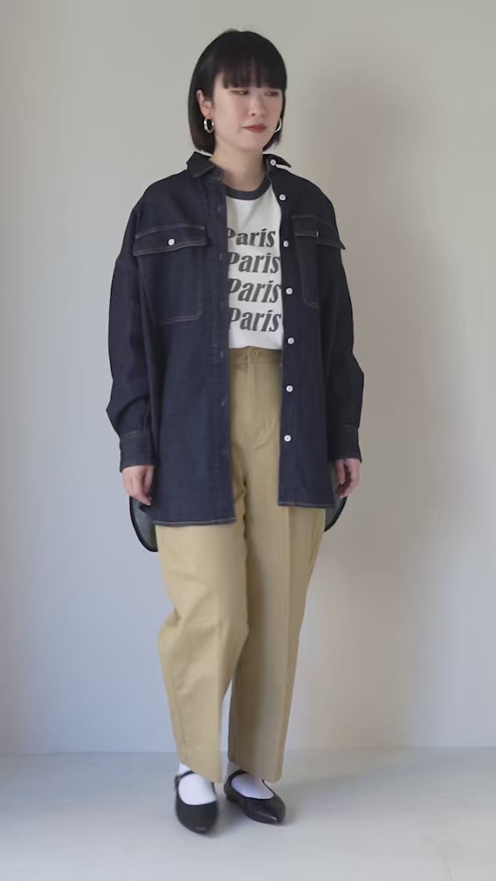 HEALTHY DENIM（ヘルシーデニム） Almond スーパービッグシャツ 